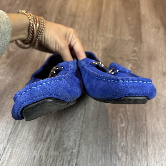 Polo Ralph Lauren Cobalt Blue Suede Loafer, Men\'s size 9 main image 9
